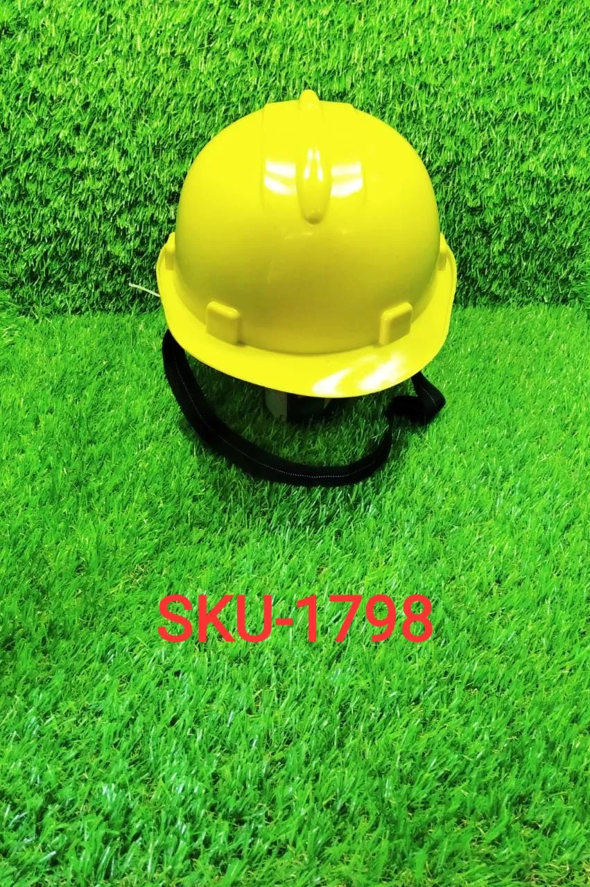 1798 Yellow Plastic Hard Hat Construction Cap (1Pc Only)