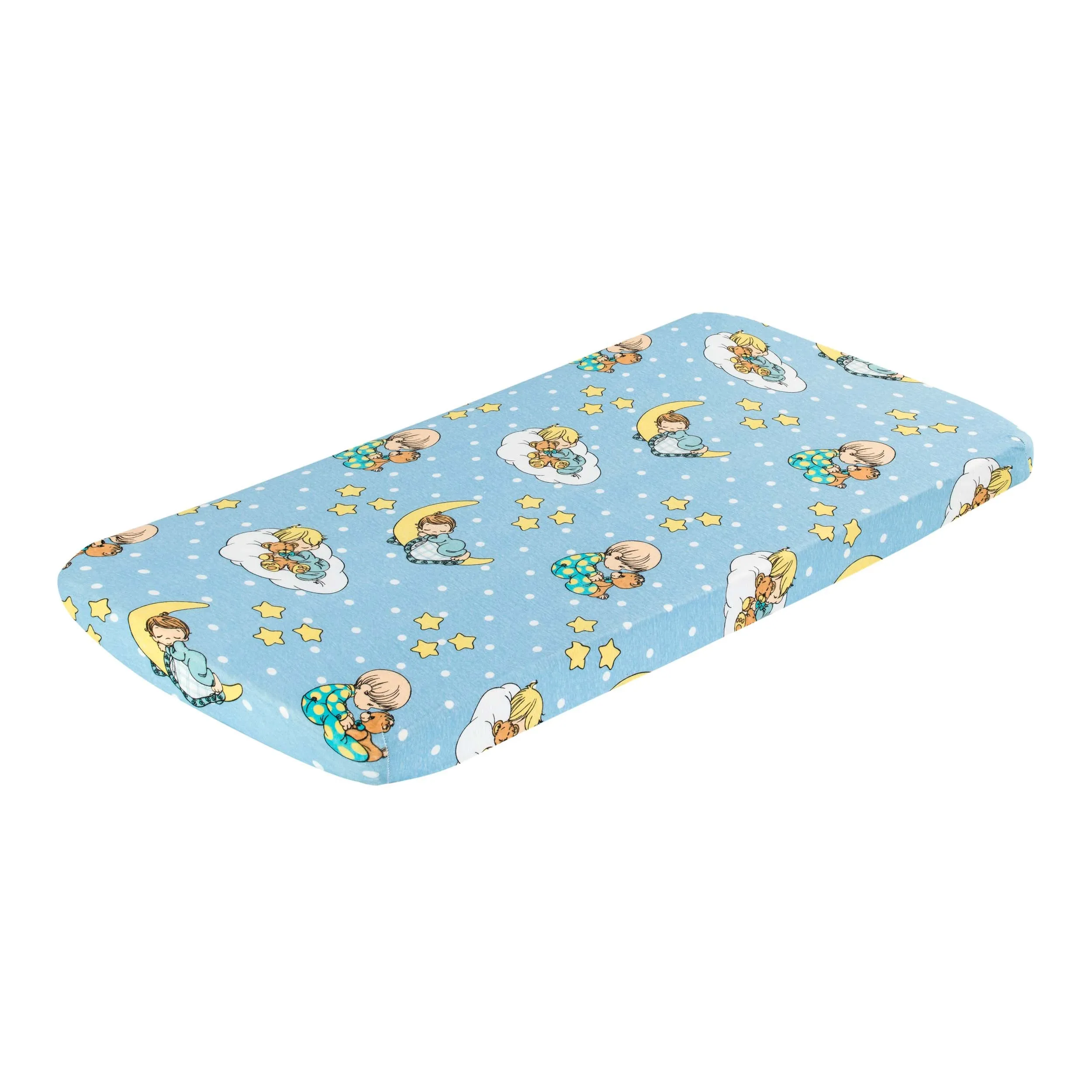 2 Pack Cradle Sheet Set - Precious Moments Boys