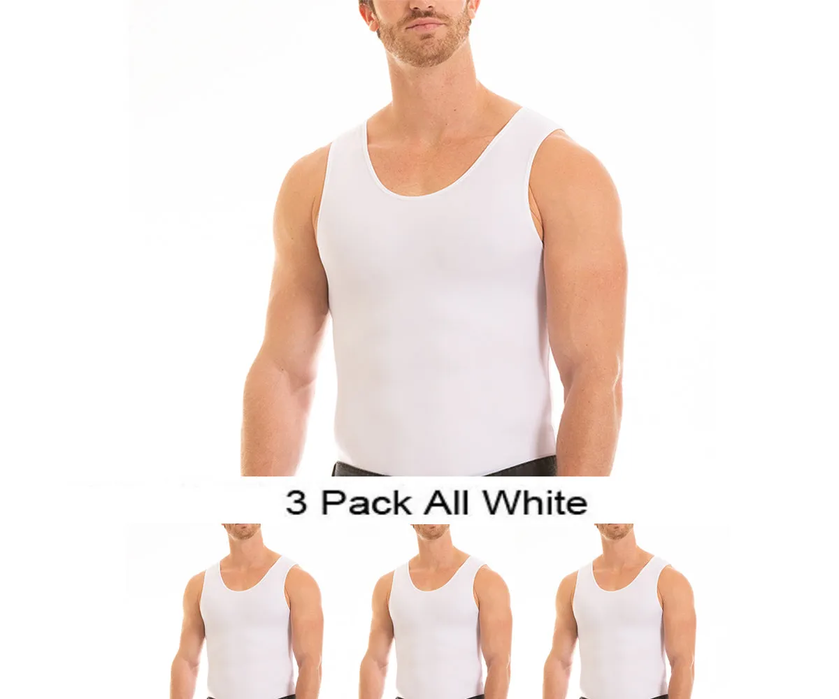 3-Pack Insta Slim Big & Tall Compression Muscle Tank MS0003BT