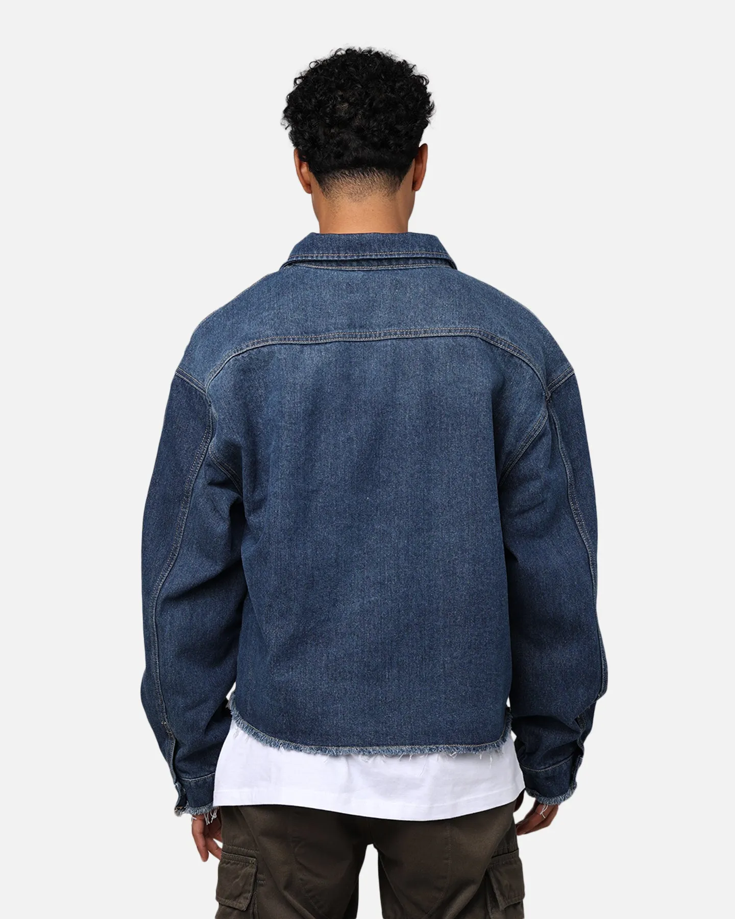 404 Cropped Denim Jacket Indigo