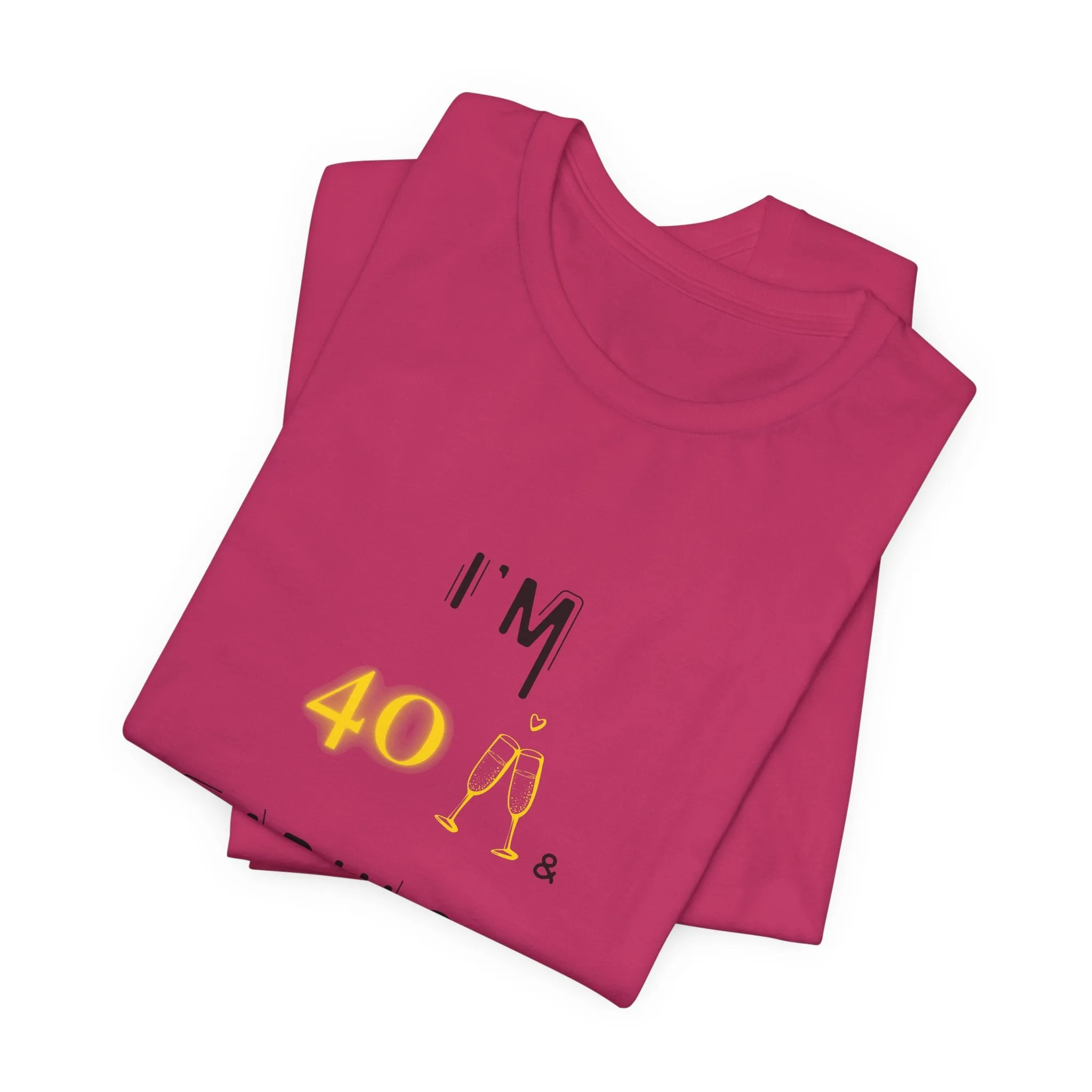 40th birthday shirts for women group, 40 and fabulous Shirt, 40th birthday party shirts, girls 40th birthday tshirts