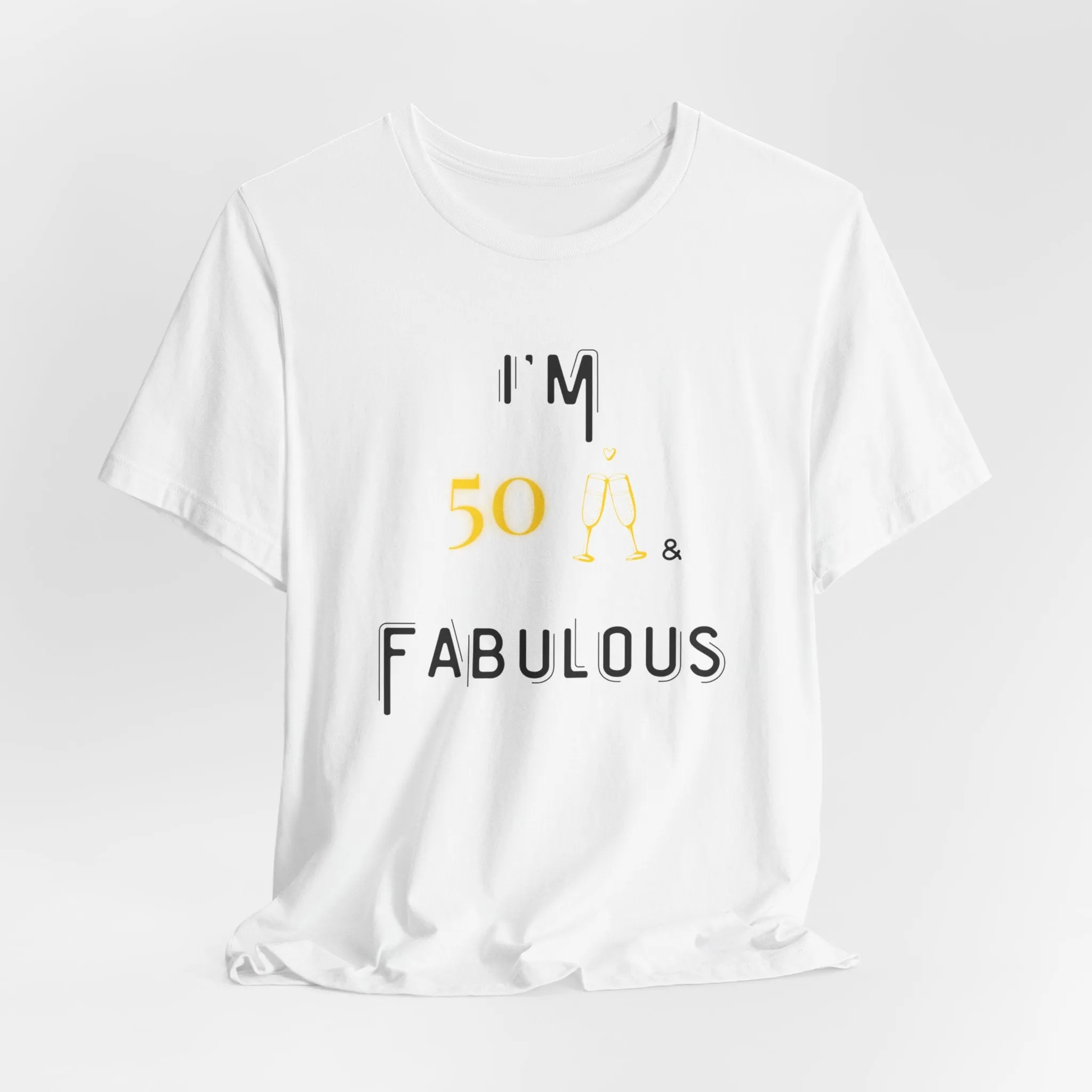 50th birthday shirts for women , 50 and fabulous Shirt, 50th birthday party shirts, girls 50th birthday tshirts