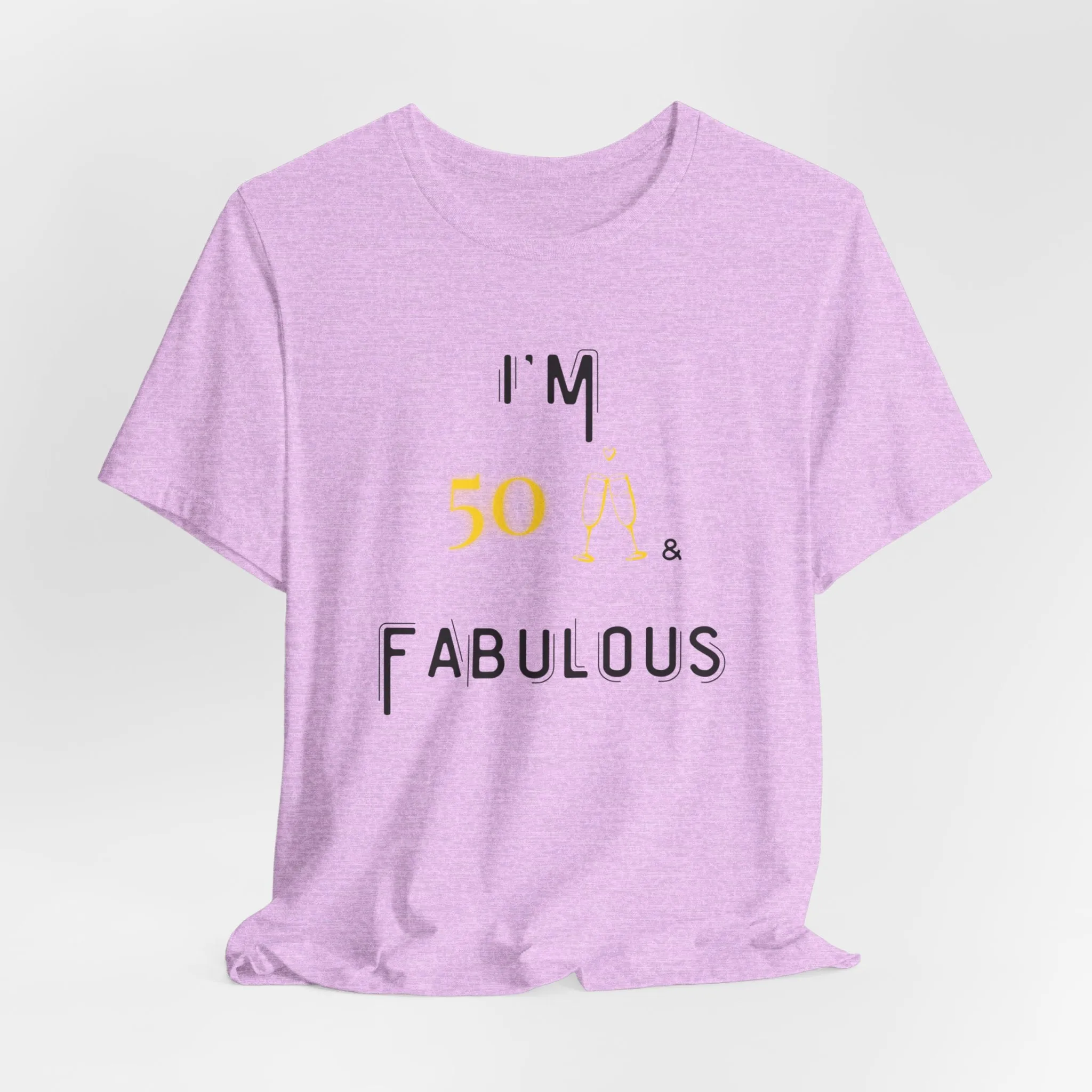 50th birthday shirts for women , 50 and fabulous Shirt, 50th birthday party shirts, girls 50th birthday tshirts