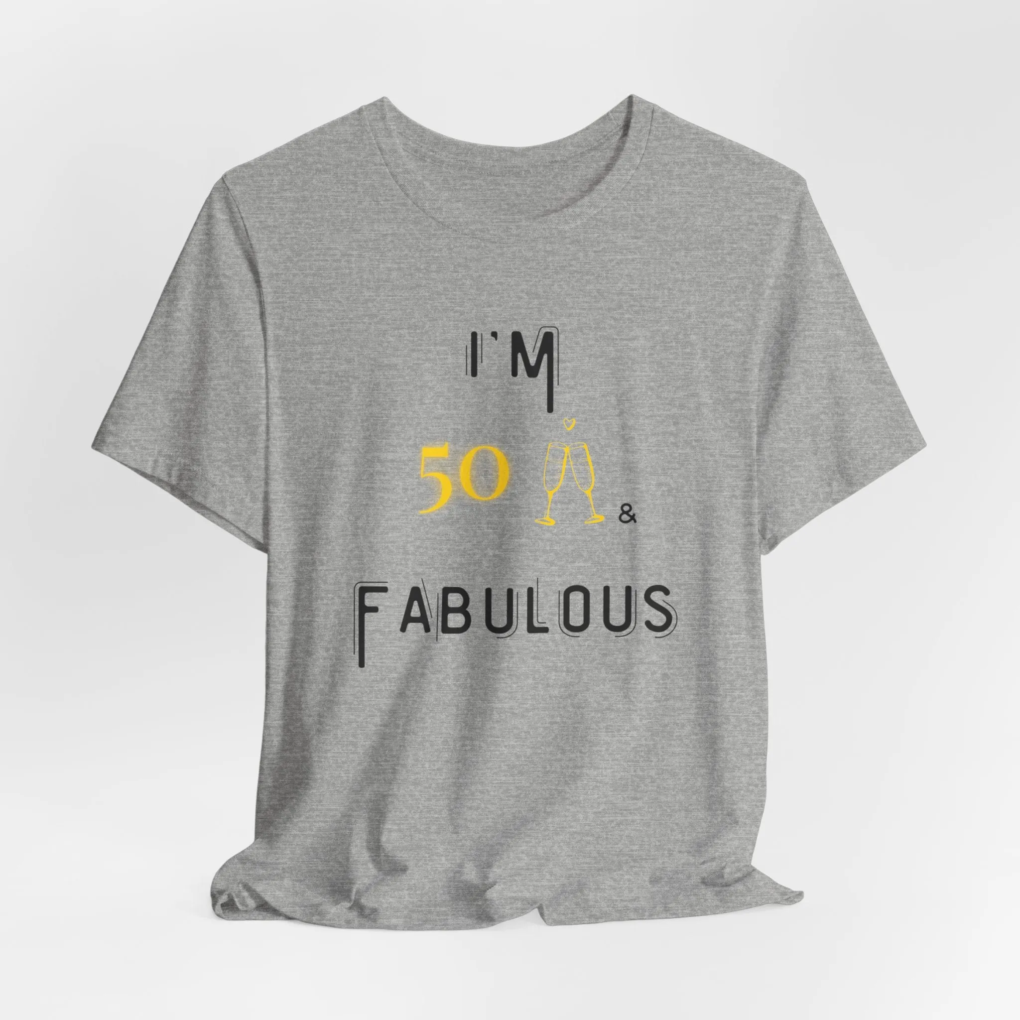 50th birthday shirts for women , 50 and fabulous Shirt, 50th birthday party shirts, girls 50th birthday tshirts