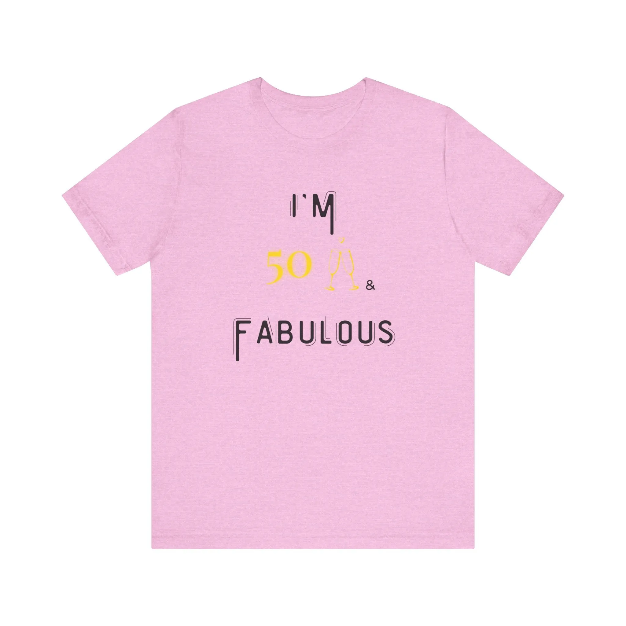 50th birthday shirts for women , 50 and fabulous Shirt, 50th birthday party shirts, girls 50th birthday tshirts