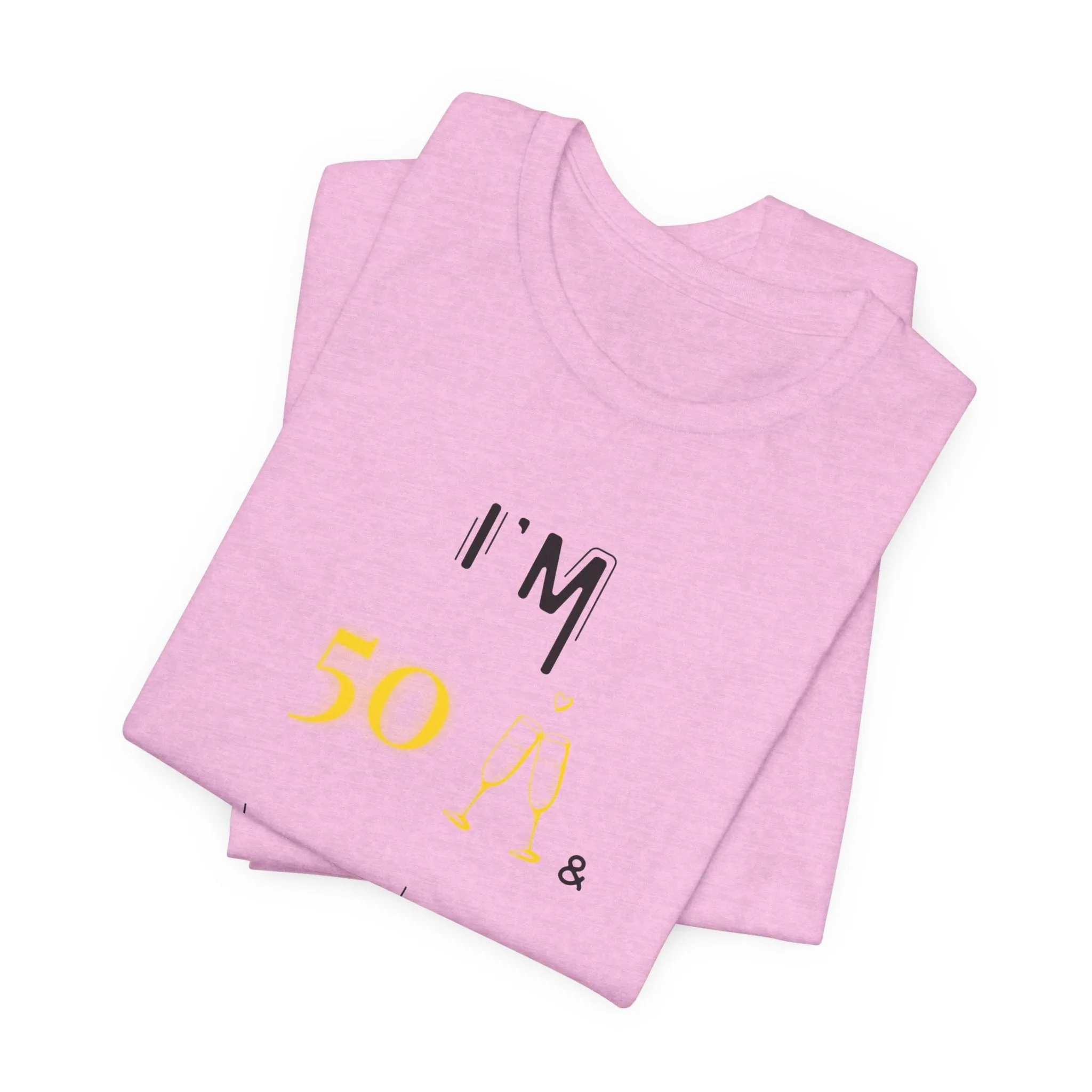 50th birthday shirts for women , 50 and fabulous Shirt, 50th birthday party shirts, girls 50th birthday tshirts