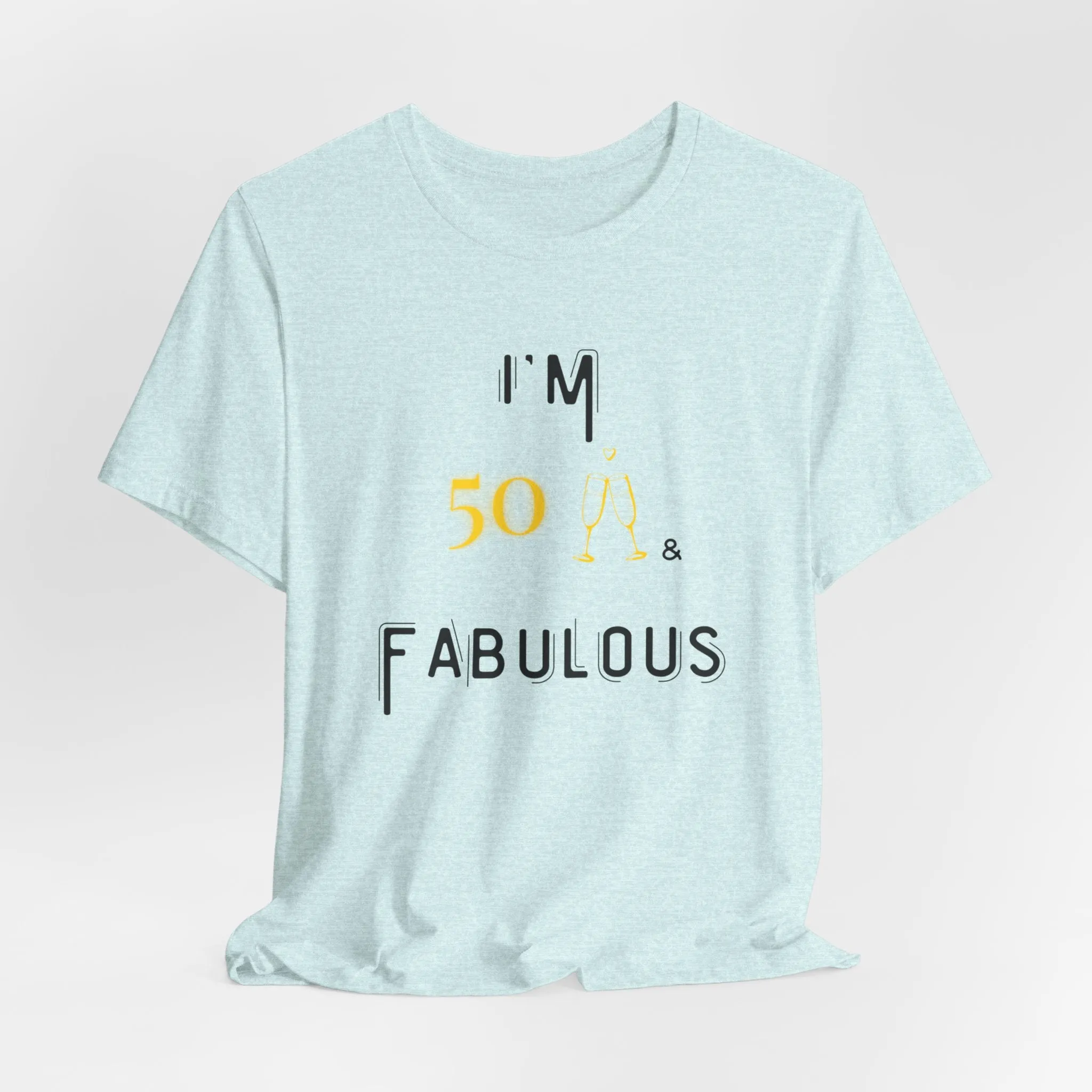 50th birthday shirts for women , 50 and fabulous Shirt, 50th birthday party shirts, girls 50th birthday tshirts