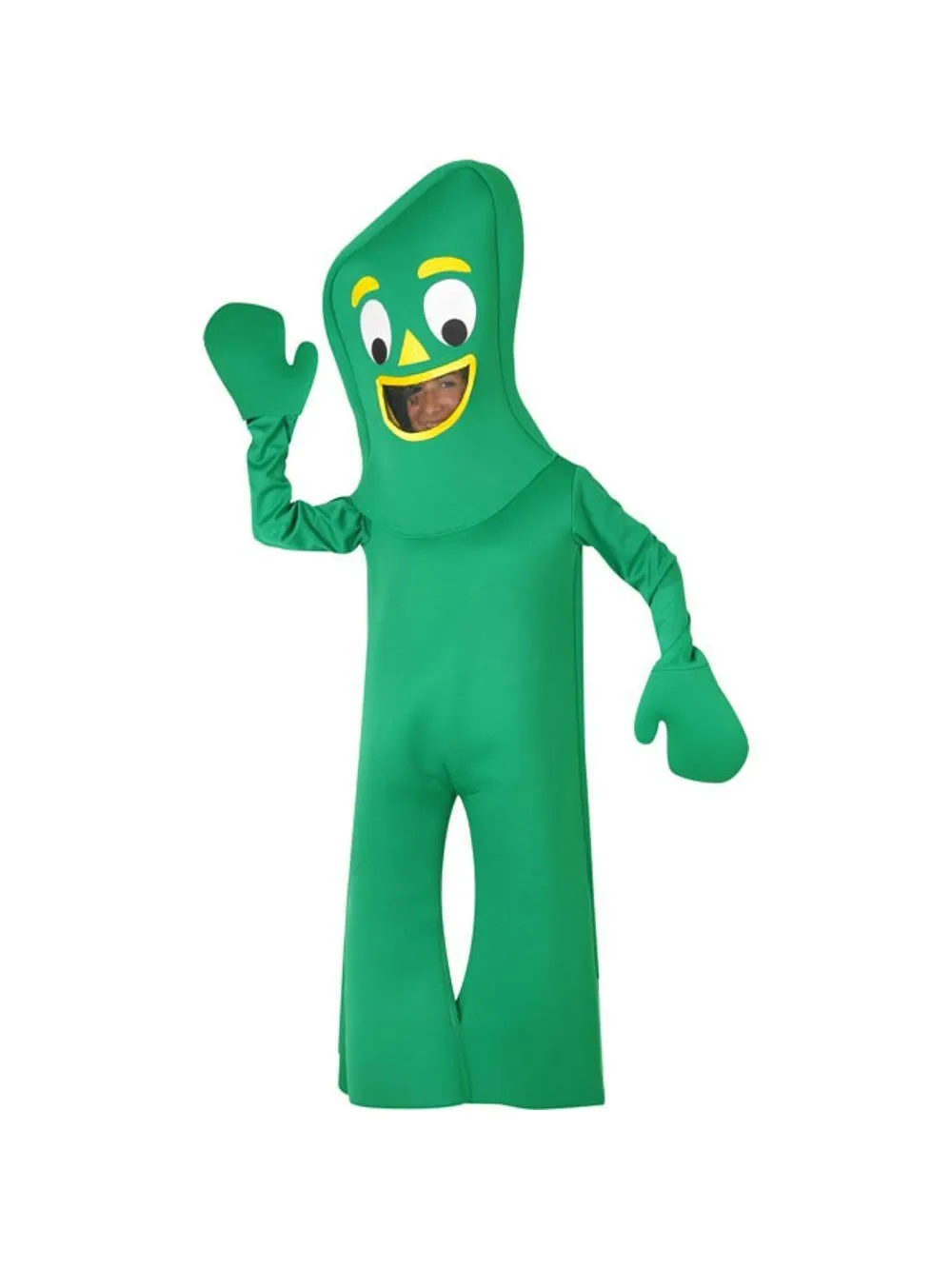 Adult Green Clay Man Costume