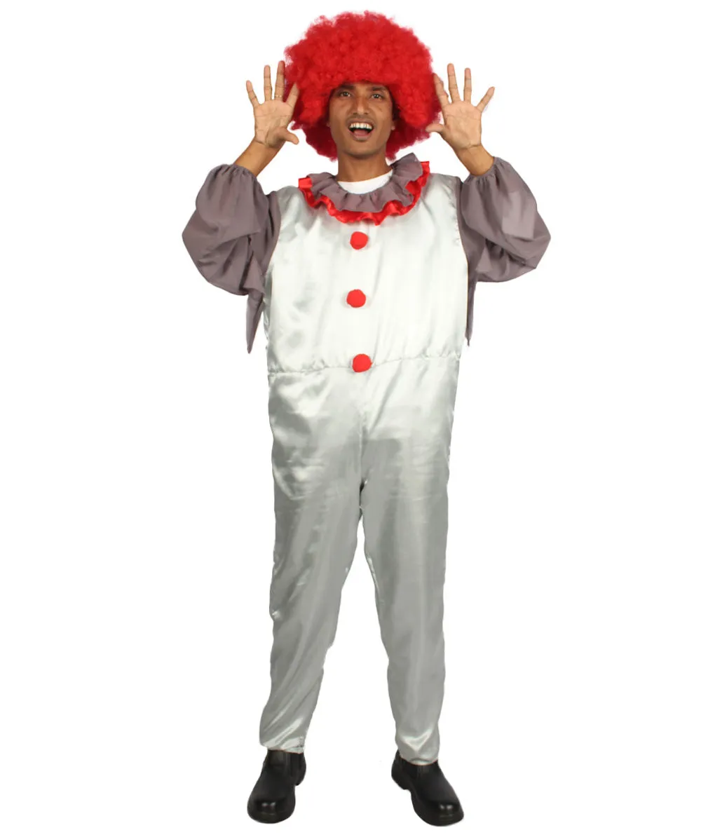 Adult Men's Clown Costume | Multicolor Cosplay Costume