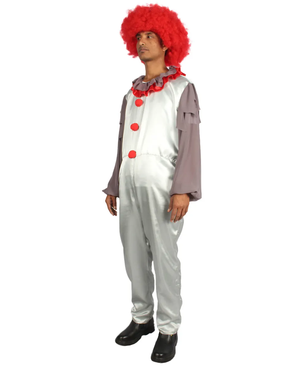 Adult Men's Clown Costume | Multicolor Cosplay Costume