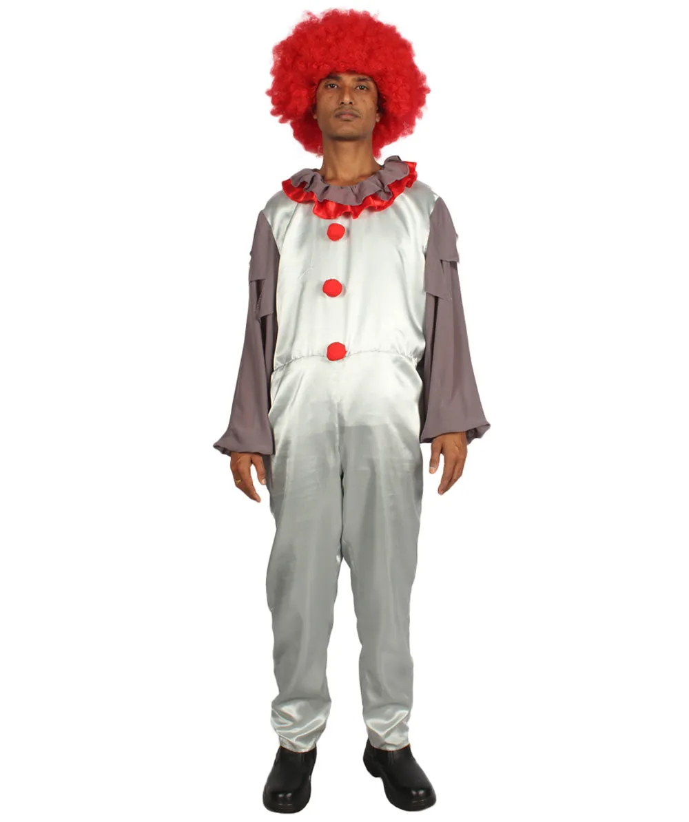 Adult Men's Clown Costume | Multicolor Cosplay Costume