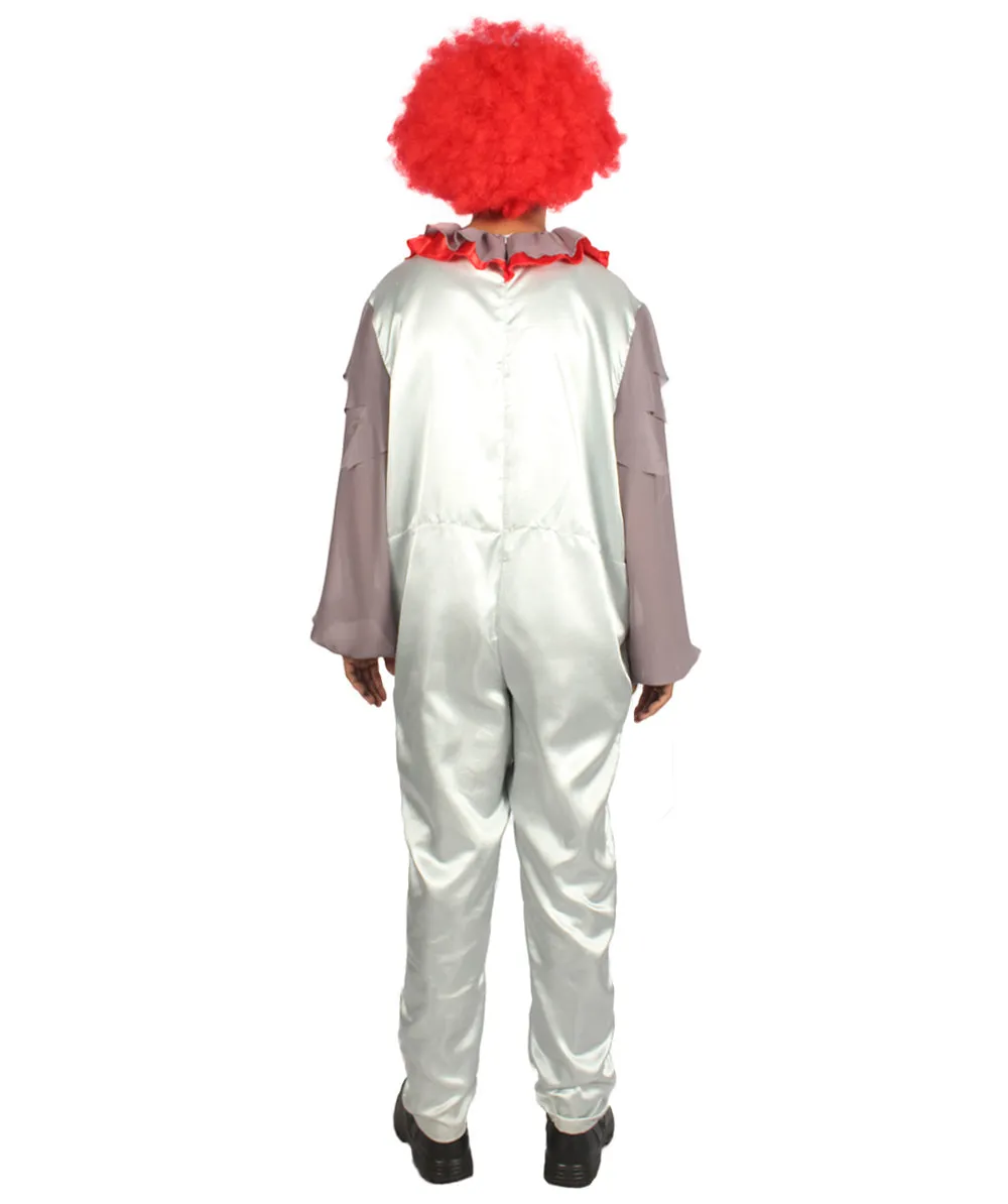 Adult Men's Clown Costume | Multicolor Cosplay Costume