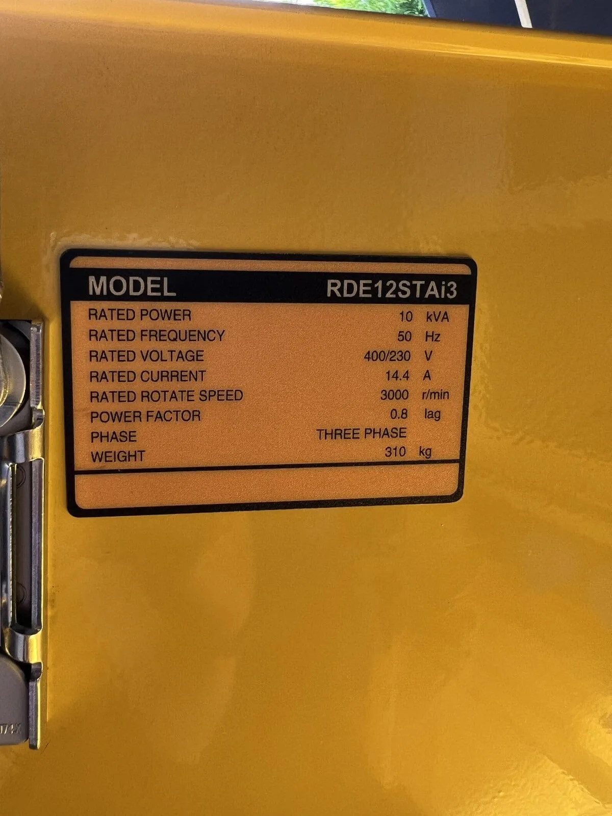 Aiko 10kva 415v 50hz 4-stroke Diesel Generator | Model : RDE12STAI3