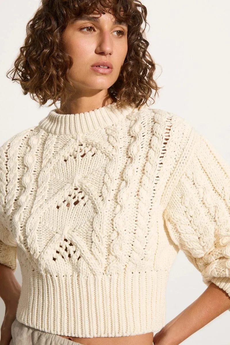 Alanna Knit Sweater - Off White