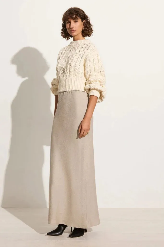 Alanna Knit Sweater - Off White