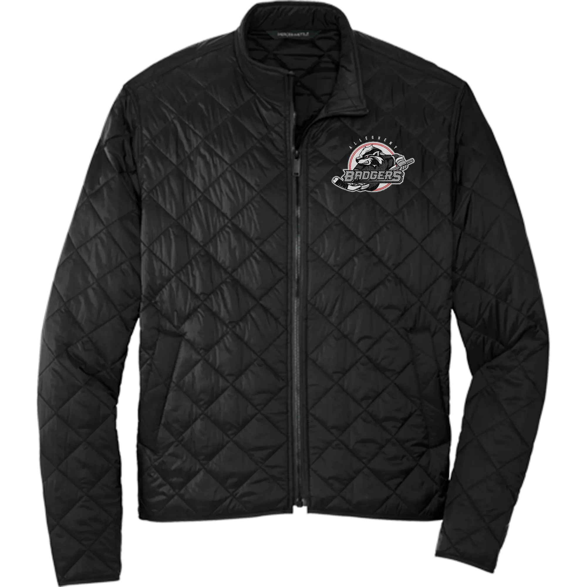 Allegheny Badgers Mercer Mettle Quilted Full-Zip Jacket