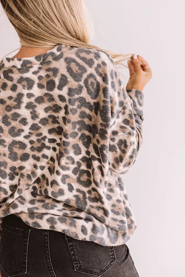 Almost Famous Leopard Sweater