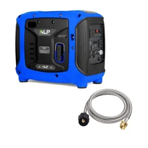 ALP 1000W Propane Portable Generator with Conversion Hose ALPG-BB-HCombo