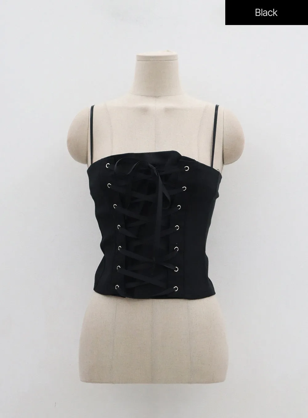 Back Zipper Corset Top BD09