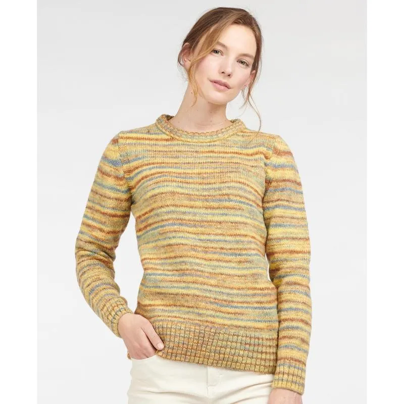 Barbour Burford Ladies Knit - Yellow Multi