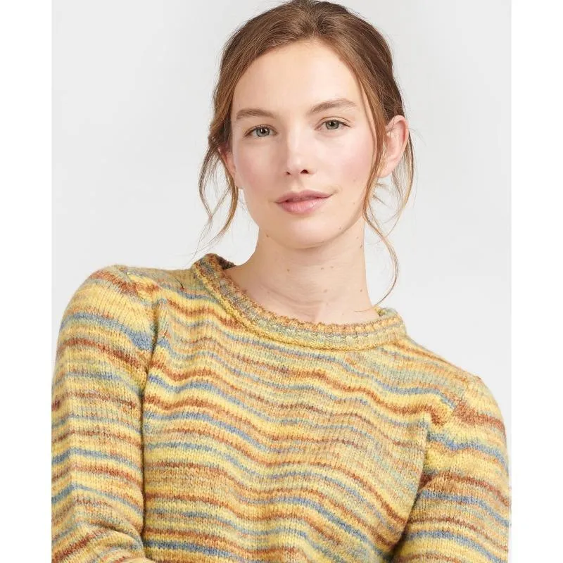 Barbour Burford Ladies Knit - Yellow Multi