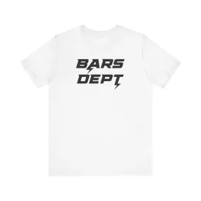 BARS DEPT LIGHTING BARS BLK LOGO Unisex Tee