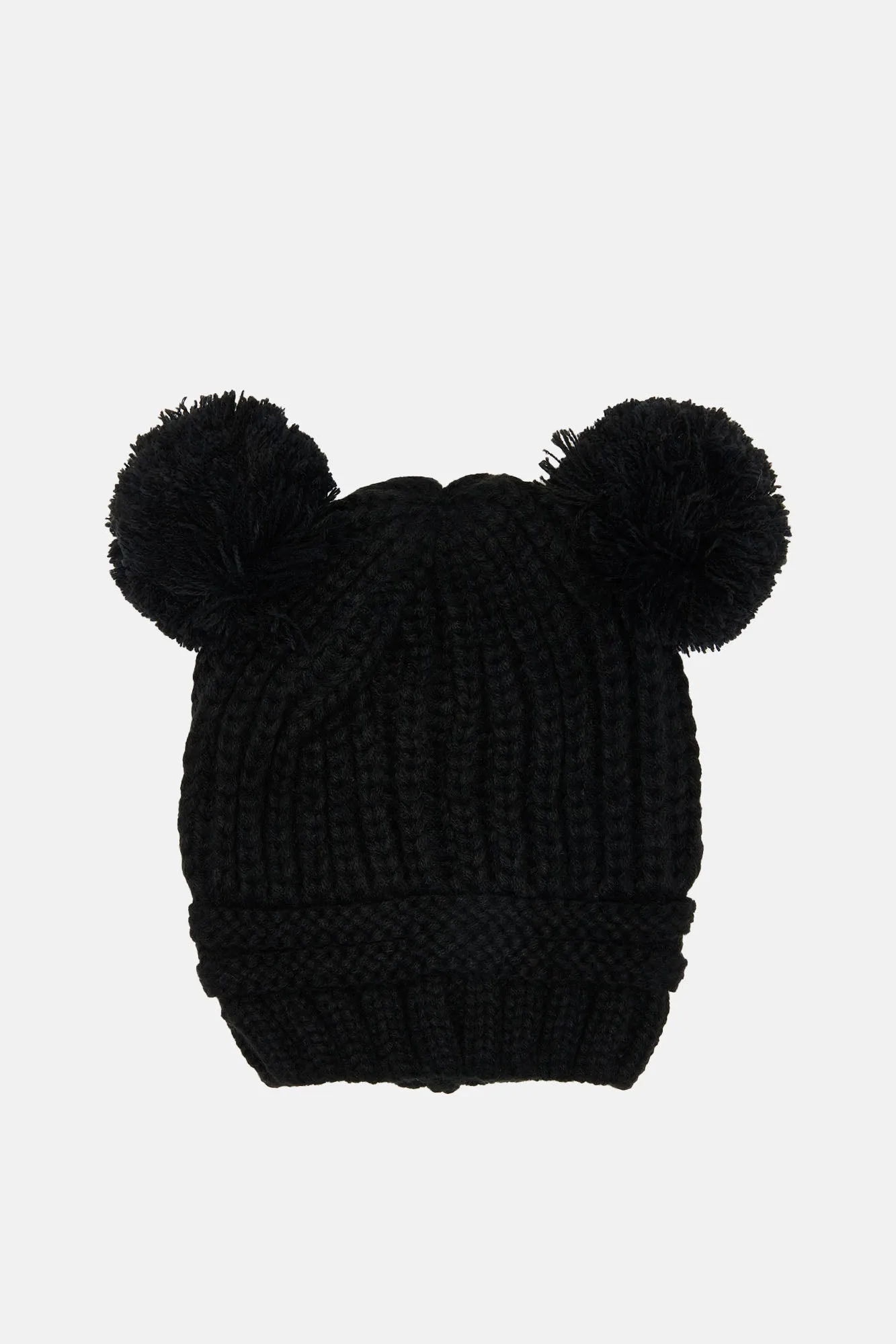 Beary Adorable Beanie - Black