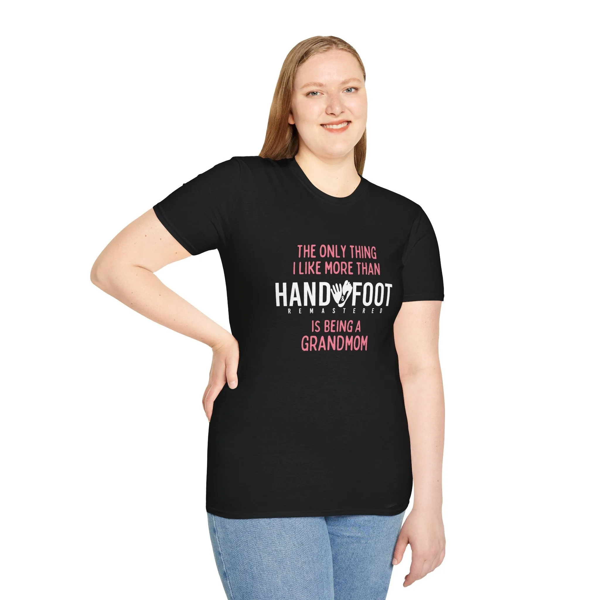 Being a Grandmom Softstyle T-Shirt