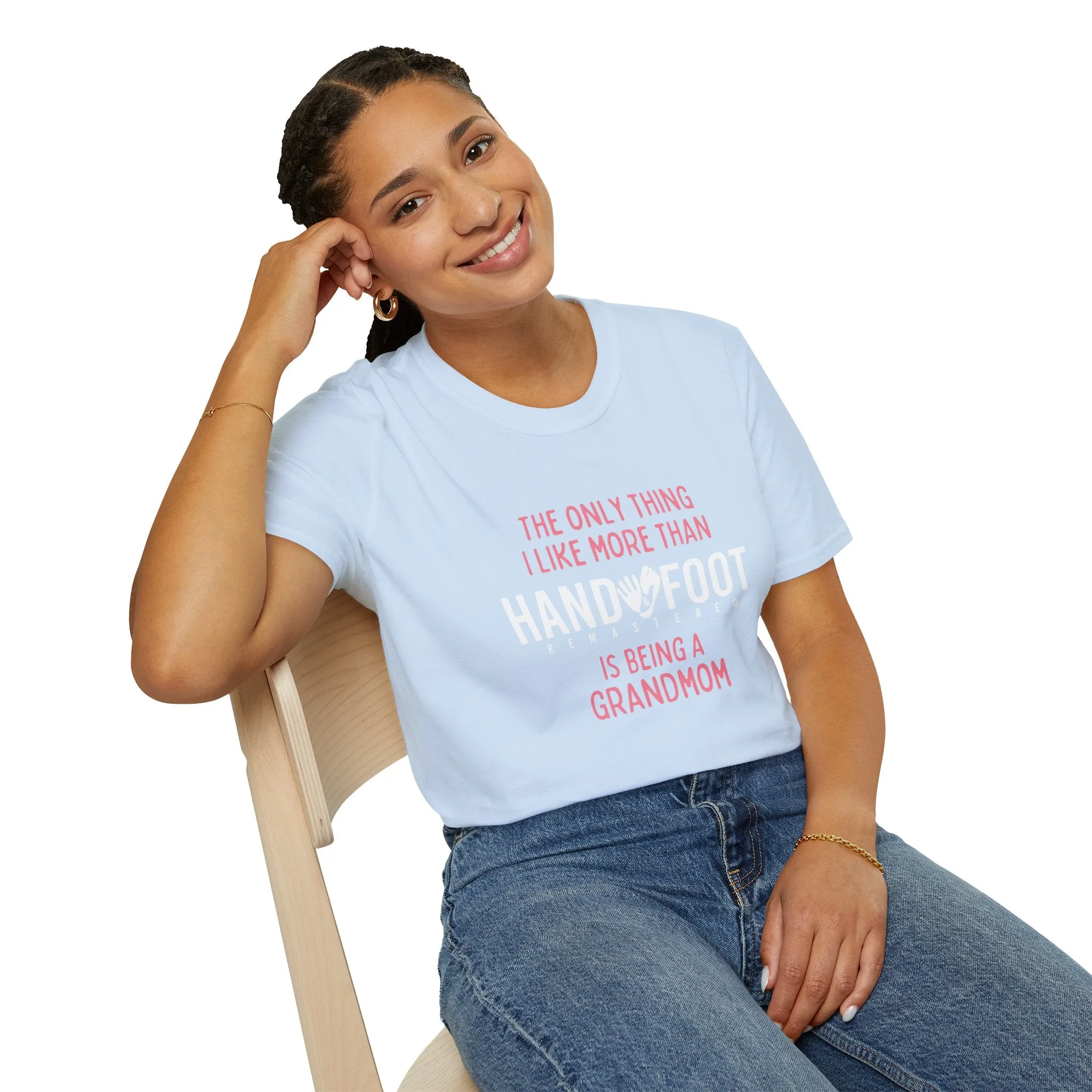 Being a Grandmom Softstyle T-Shirt