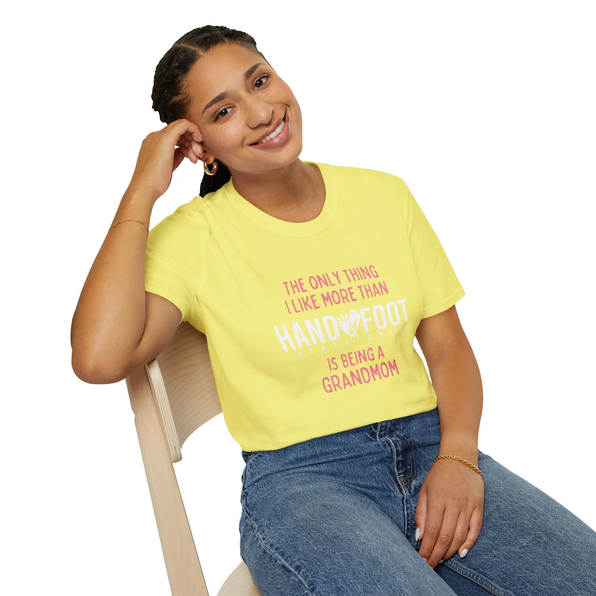 Being a Grandmom Softstyle T-Shirt