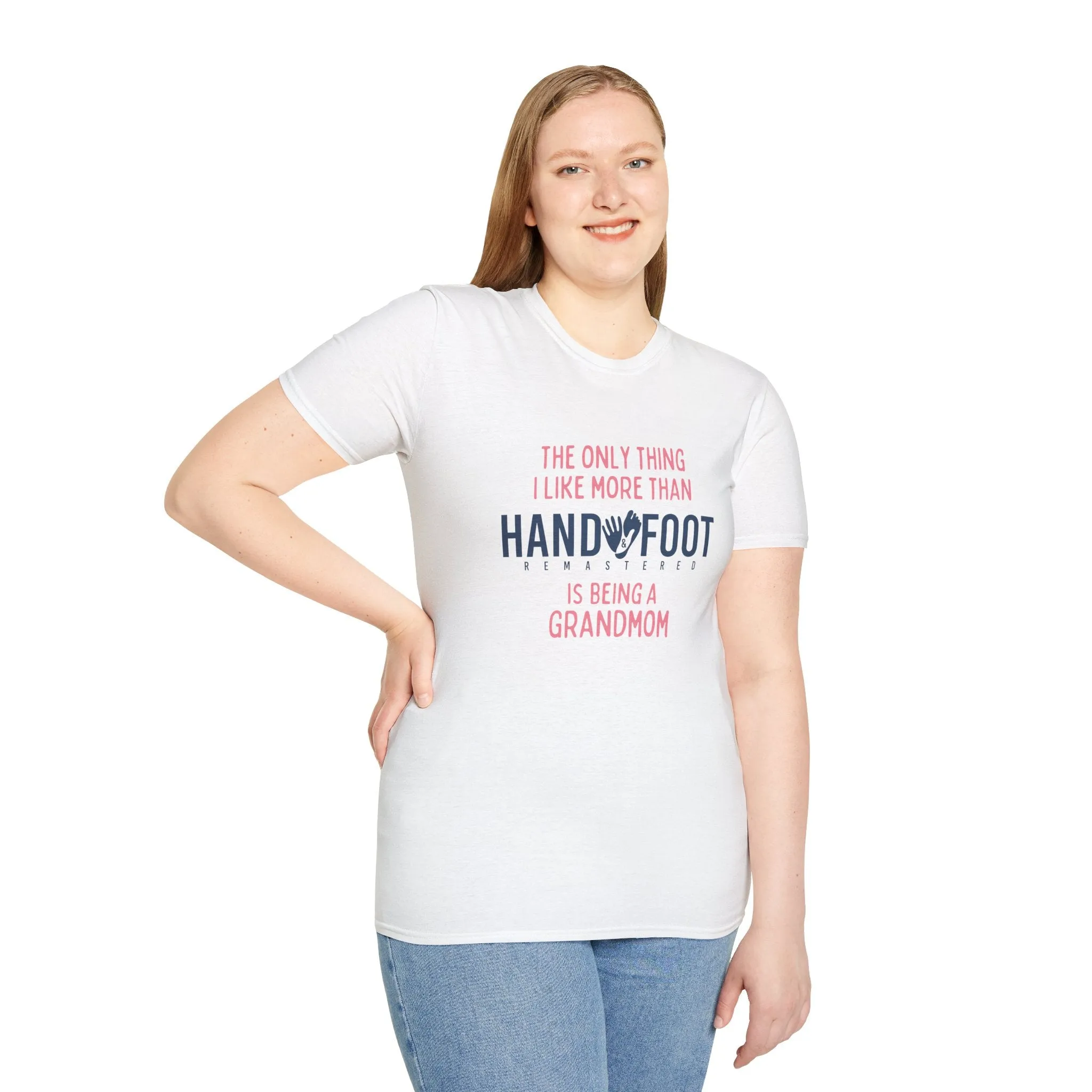 Being a Grandmom Softstyle T-Shirt