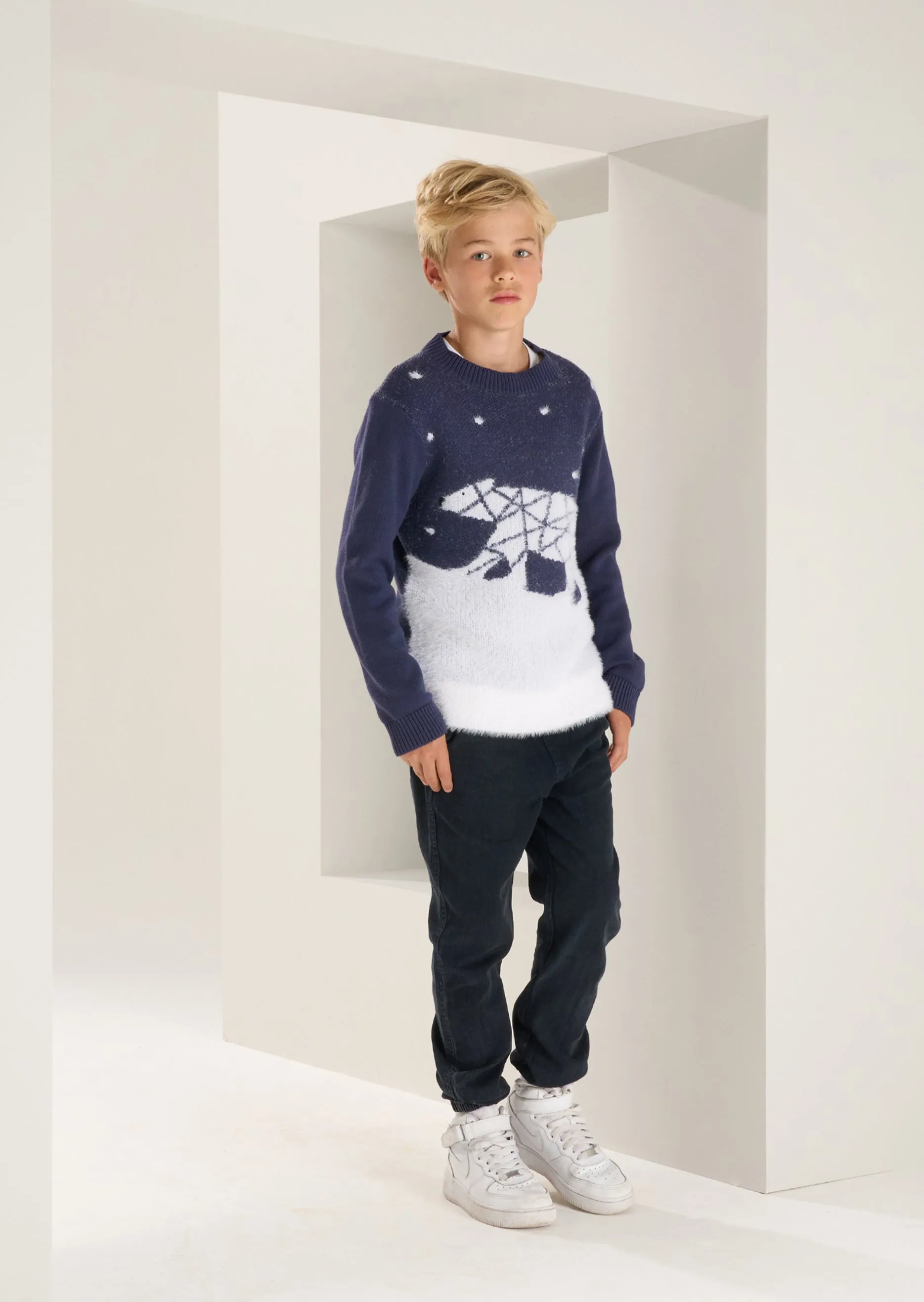 Benny Polar Bear Landscape Jumper