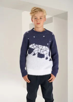 Benny Polar Bear Landscape Jumper