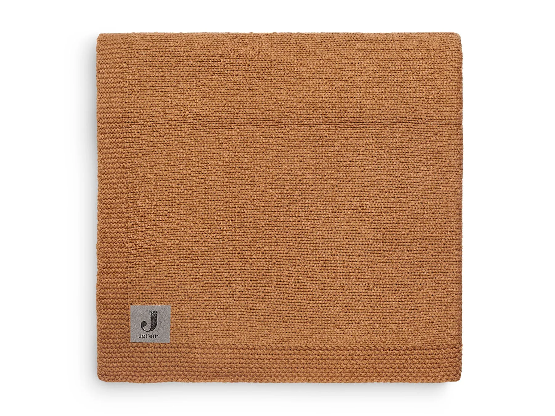 Blanket Cot 100x150cm Bliss Knit - Caramel