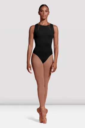 Bloch M3100LM Adult High Neck Tank Leotard With Mesh