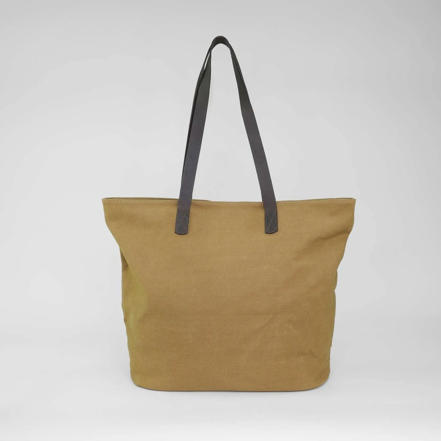 Camel Canvas Tote Bag