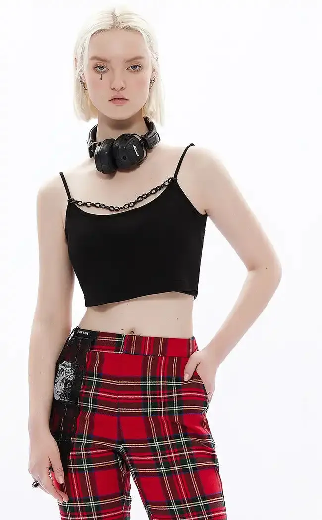 Chain Reaction Crop Top