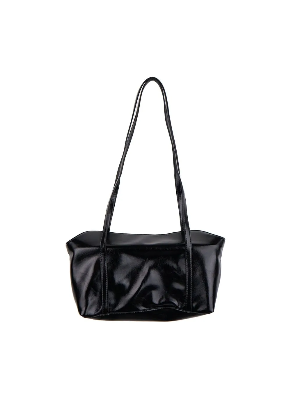 Chic Faux Leather Shoulder Bag ID402