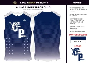 Chino-Pumas- Mens Track Compression Tank