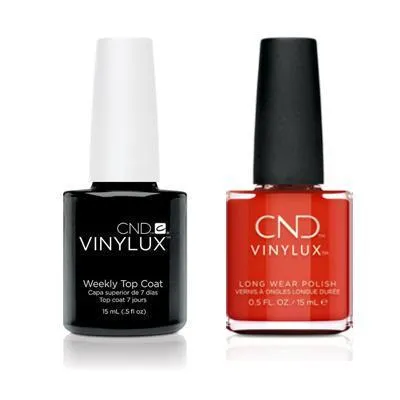 CND - Vinylux Topcoat & Hot Or Knot 0.5 oz - #353