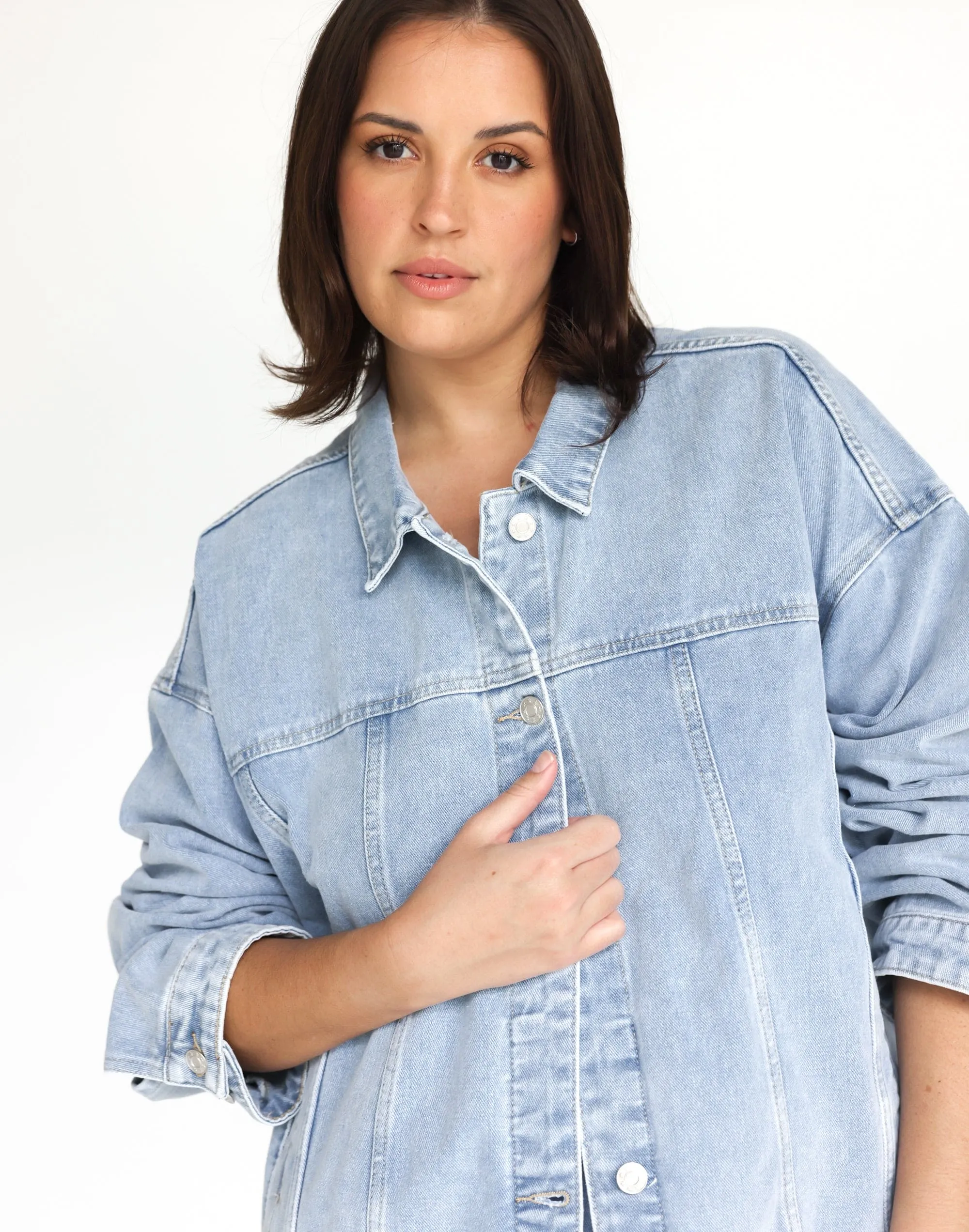 Cole Denim Jacket (Light Vintage)