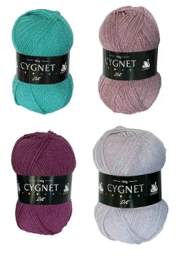 Cygnet Yarns - DK Double Knit - All Colours - ON SALE!