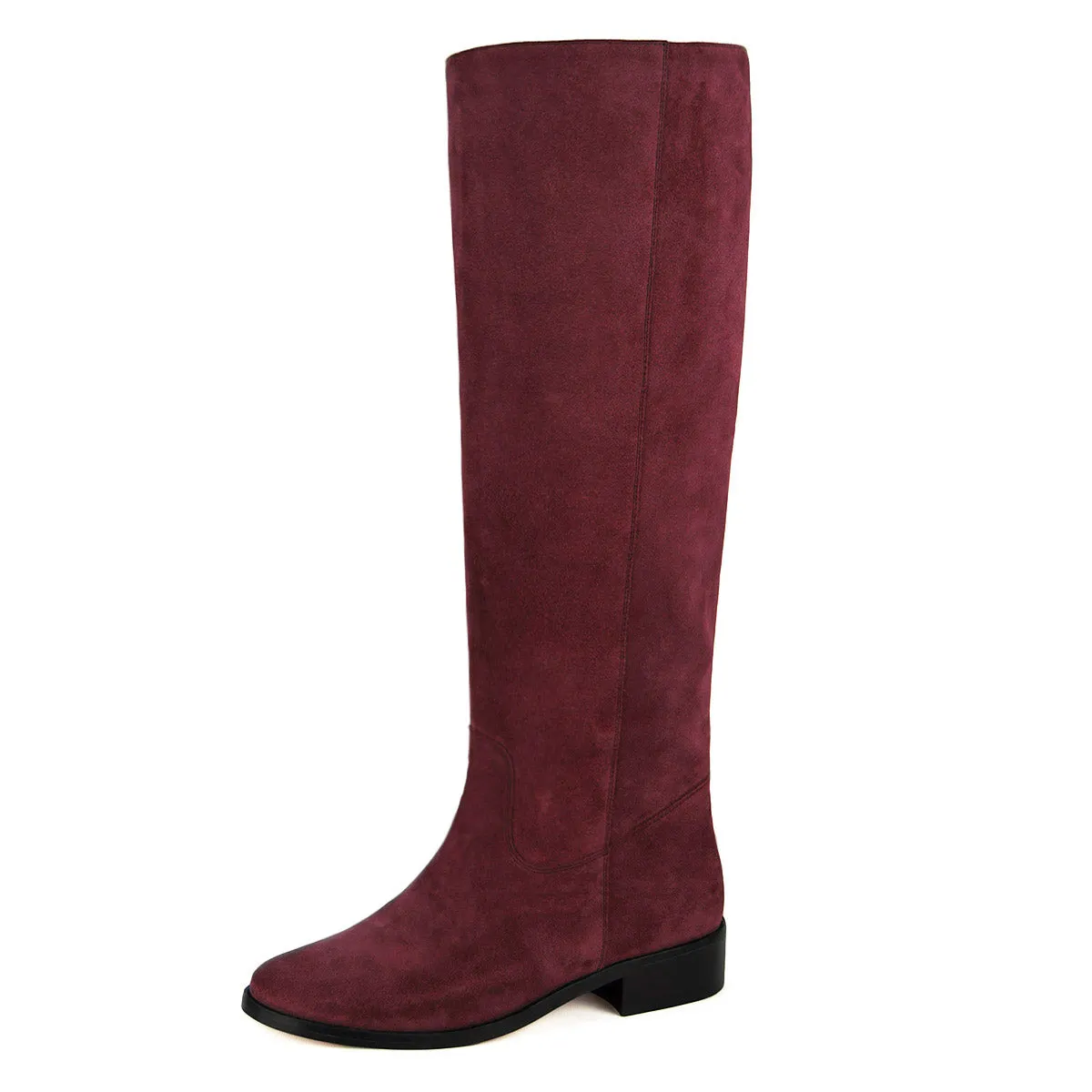 Dalia suede, burgundy