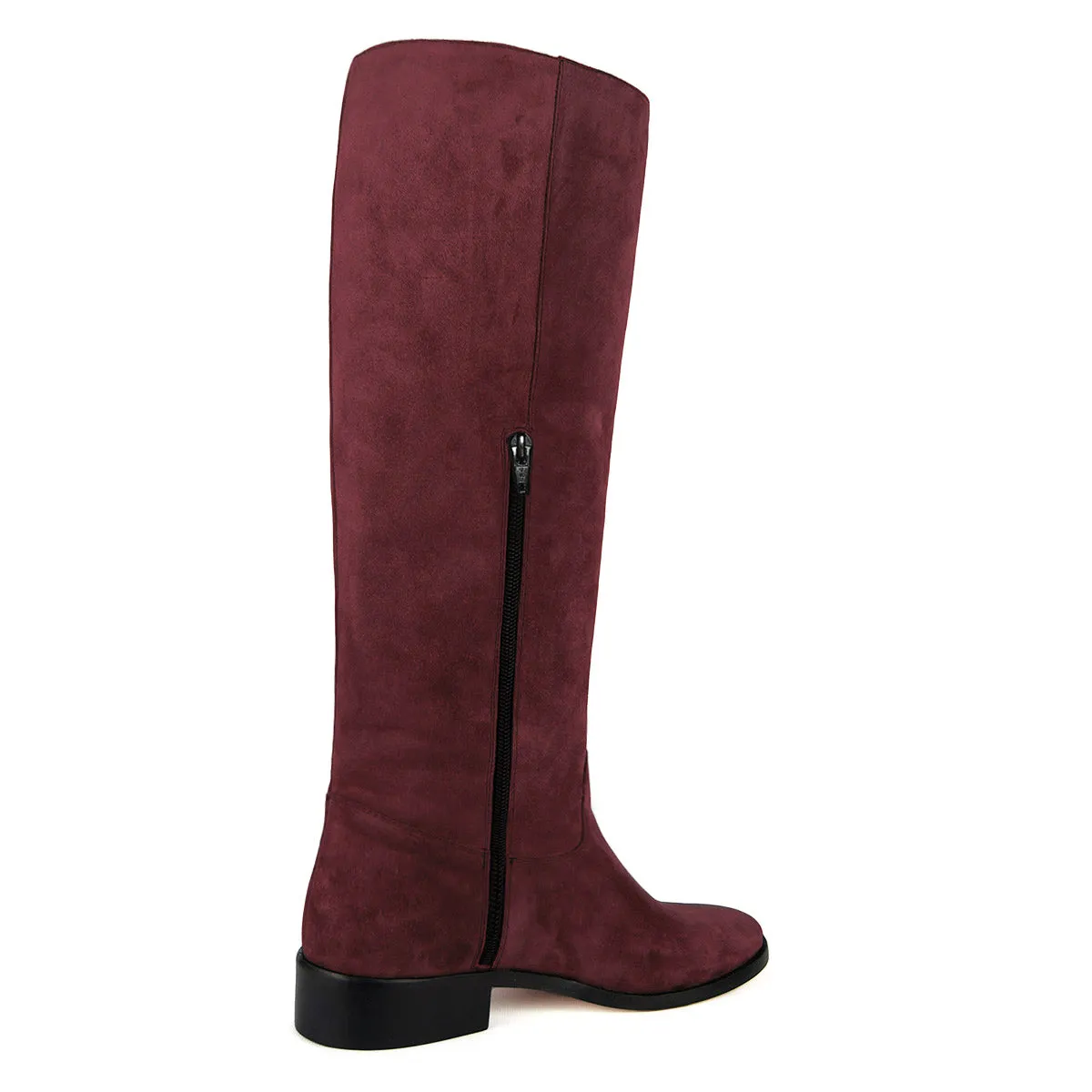 Dalia suede, burgundy