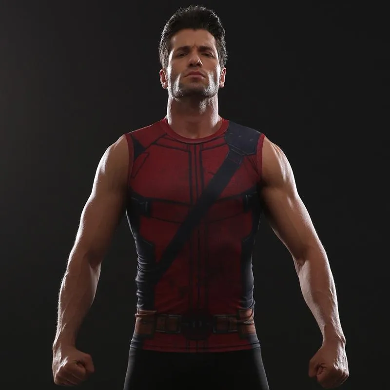 DEADPOOL 2 Compression Tank Top for Men