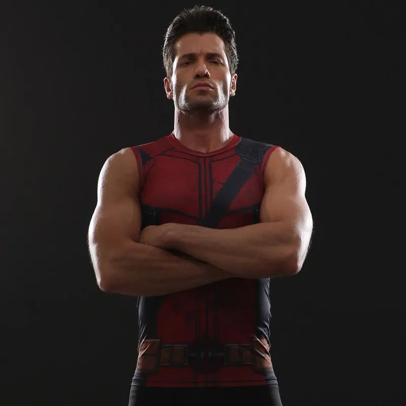 DEADPOOL 2 Compression Tank Top for Men