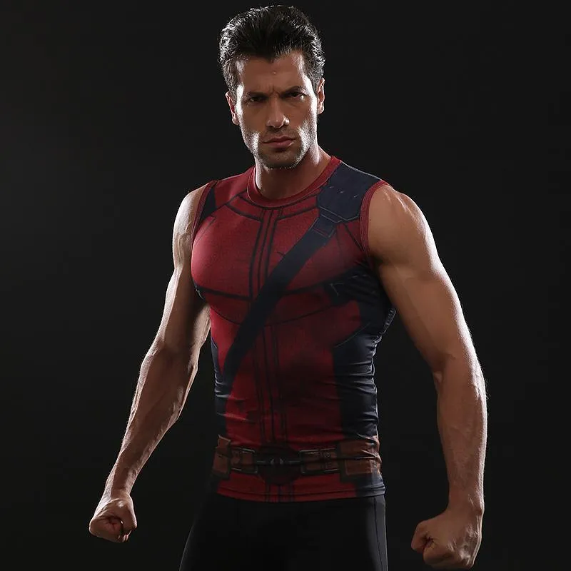 DEADPOOL 2 Compression Tank Top for Men