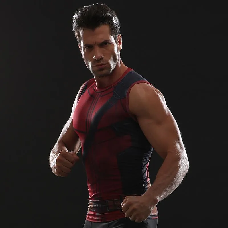 DEADPOOL 2 Compression Tank Top for Men