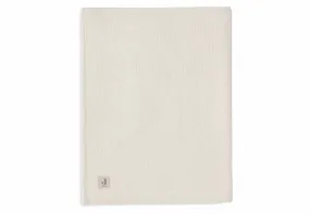 Deken Ledikant 100x150cm Cosy Knit - Ivory/Velvet