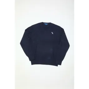 Dress Code Approved Navy V-Neck Sweater